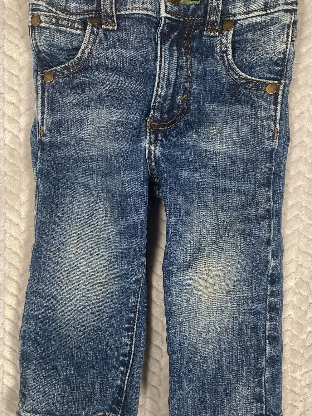 Lot 2 Wrangler Toddler Boys Jeans 1T Boot 2T Slim